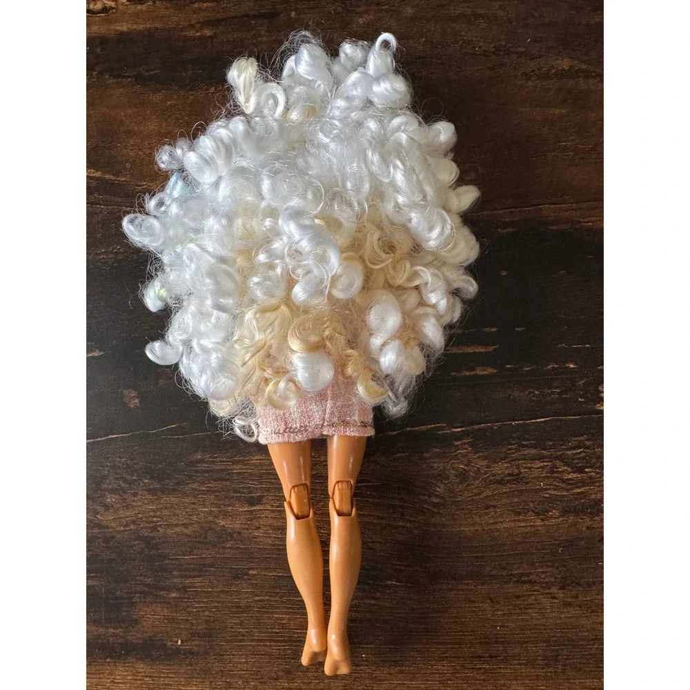 Rainbow High Color & Create Doll White Curly Hair Purple Eyes 594147 11 inch
